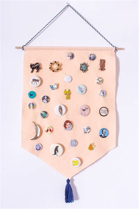 DIY Pin Storage Banner | Pin collection displays, Diy pins, Enamel pin ...