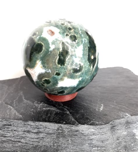 Ocean Jasper Sphere - Rhea’s SOKO