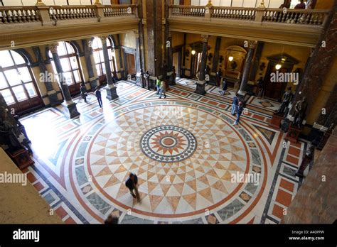 Interior of Czech Republic National Museum in Prague Stock Photo - Alamy