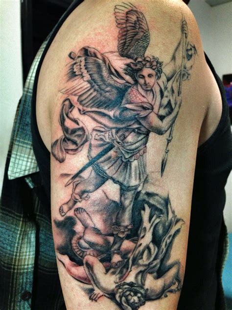 St Michael Archangel Tattoo Picture Tattoos Archangel Michael Tattoo