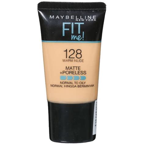 Buy Maybelline Fit Me Liquid Foundation Matte Poreless Normal To Oily Warm Nude Ml