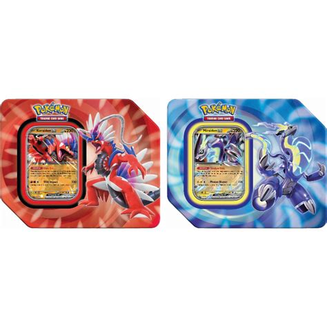 Pokemon Pokemon Paldea Legends Tin Koraidon Or Miraidon Chuck