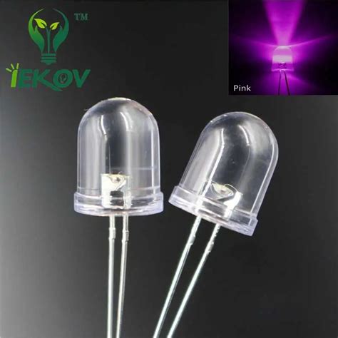 Aliexpress Buy Pcs Led Mm Led Pink Leds Diode Ultra Bright