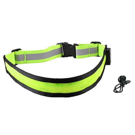 Chidian LED Reflective Belt Adjustable Reflective Safety Rechargeable