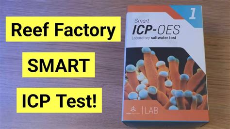 Reef Factory Smart Icp Test First Impressions Review Youtube