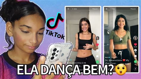 REAGINDO AOS TIK TOKS DA BECA TAINARELAIS YouTube