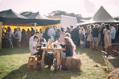 Boho Filled Glamping Festival Wedding At Stanley Villa Farm In Preston