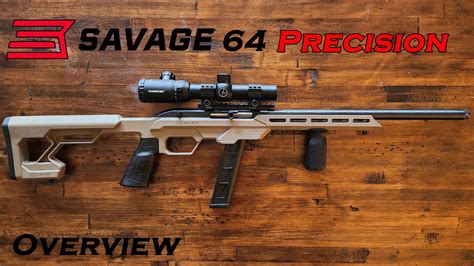 Savage 64 Precision Overview Budget Tacticool 22lr Youtube