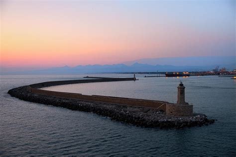 Sunset at Livorno port. Tuscany. Italy Photograph by Guido Montanes Castillo - Fine Art America