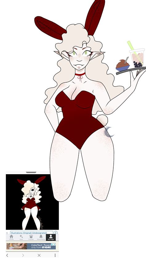 Chloe Bunny redraw - ibisPaint