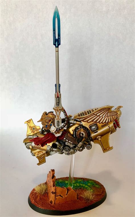 Shield Captain On Dawneagle Jetbike Adeptus Custodes Solar Watch