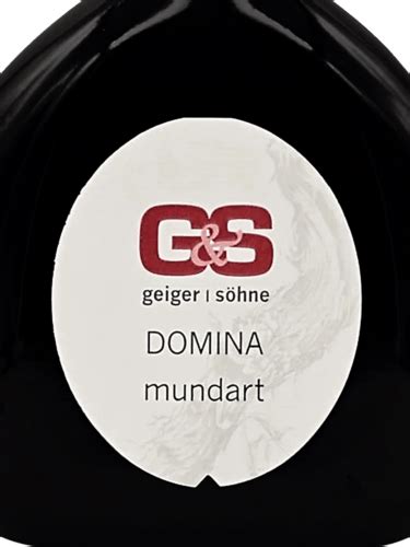 Weingut Geiger Söhne Domina Mundart Vivino US