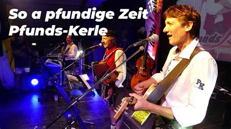 Pfunds Kerle Fest 2023 So a pfundige Zeit CD Präsentation YouTube