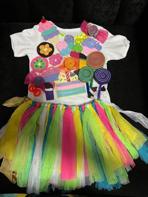 Candyland Themed Costume Babies And Kids Babies And Kids Fashion On Carousell