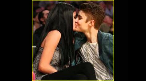 Justin Bieber And Selena Gomez Kissingwmv Youtube