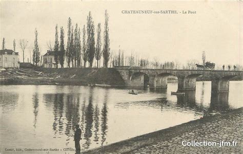 CPA FRANCE 72 Châteauneuf sur Sarthe le pont 72 sarthe autres