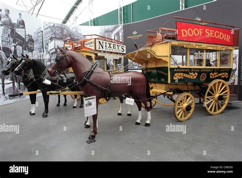 1875 Knifeboard” Horse Drawn London Bus Right And 1890 Three Light