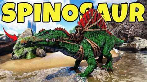 I Tame The Spined Lizard Spinosaur Ark Survival Evolved 19 YouTube