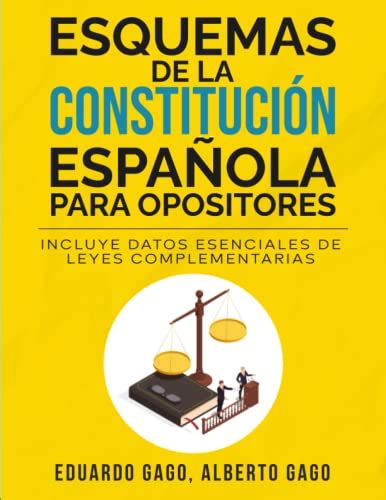 Esquemas De La Constitución Española Para Opositores Incluye Datos