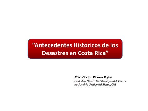 Los Desastres En Los Archivos Como Planificarlos 12