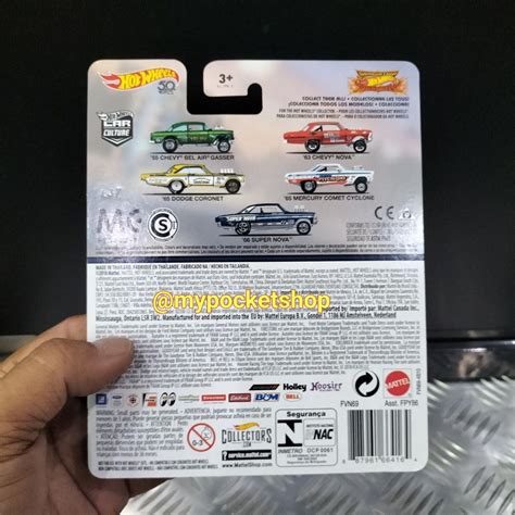 Hot Wheels 55 CHEVY BEL AIR GASSER Green 2018 Hotwheels Car Culture Drag Strip Demons