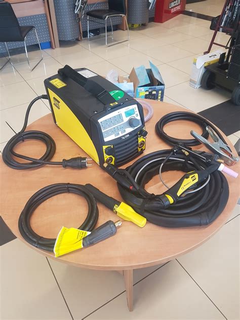 SPAWARKA TIG ESAB CADDY TIG 2200i DC TA34 7465577627 Oficjalne