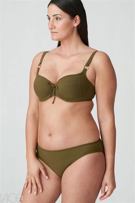 LACE PrimaDonna Swim Sahara Bikini Tai Trusse OLIVE Lace Dk