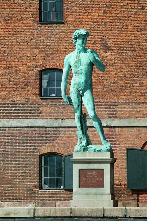 David Statue In Front Of Royal Museum In Copenhagen, Denmark Photograph by Jalag / Paul ...