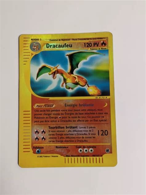 Carte Pok Mon Dracaufeu Reverse Rare Wizards Fr Eur