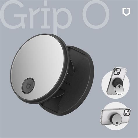 犀牛盾 固架grip O Magsafe兼容磁吸手機支架 鏡面版 蝦皮購物