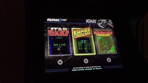 Arcade1Up Star Wars Arcade Cabinet Overview And Sample Gameplay YouTube