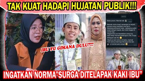 ISI CHAT IBU NORMA RISMA TERSEBAR RELA MATI KARENA MALU KETAHUAN