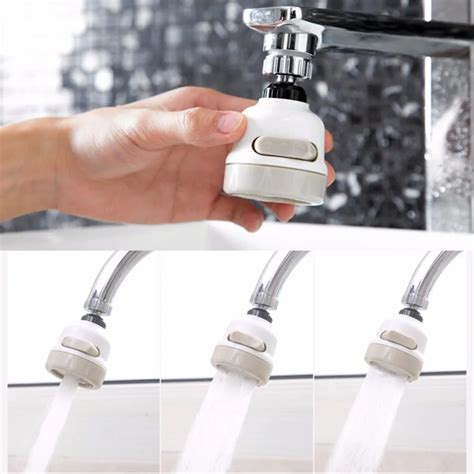 3 Modes Faucet Aerator Flexible Water Saving Filter Sprayer Water Tap