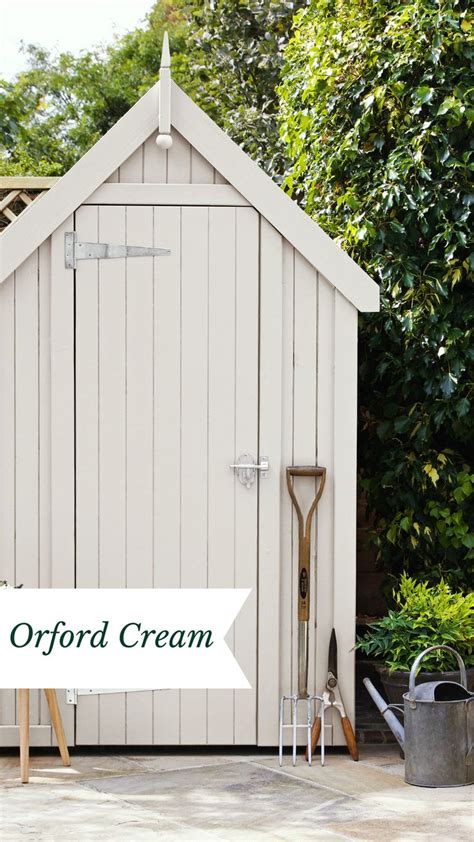 Orford Cream Garden Shed Painted Garden Sheds Painted Shed Garden