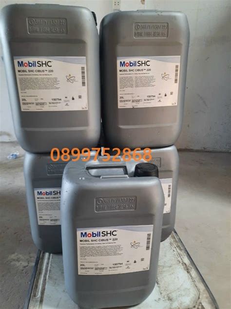 Dầu Mobil SHC Cibus 220 là dầu bánh răng thực phẩm có ISO VG 220