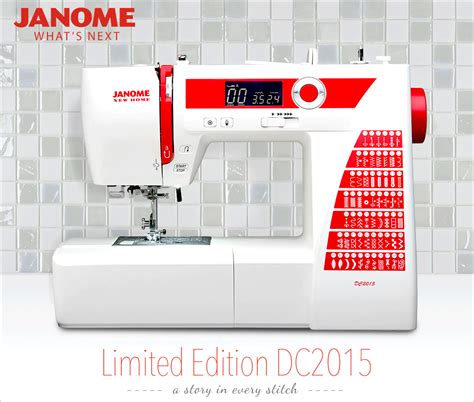 A Review of the New Janome Limited Edition DC2015 - Sew4Home