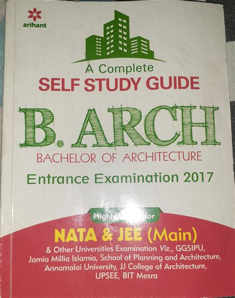 Buy Arihant Self Study Guide B Arch Entrance Exam BookFlow