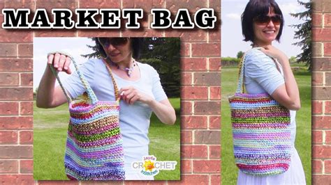 Youtube Crochet Market Bag Tutorial Iucn Water