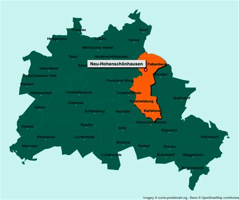 Berlin Neu Hohensch Nhausen Stadt Bersicht Information