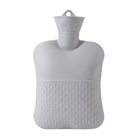 Xssm Pvc Hot Water Bottle Ml Leak Proof Hot Cold Compress Back Neck Shoulder Tummy