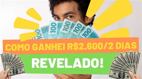 R 2 600 Em 48 HORAS RECEBA HOJE 8 DE LUCRO POR DIA PLATAFORMA DE