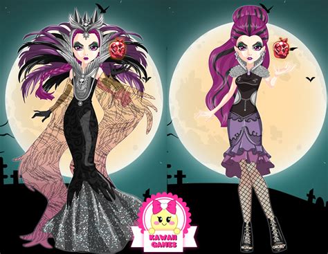 Ever After High Evil Raven Queen Dress Up By Heglys On Deviantart