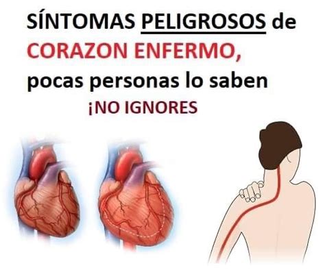 Síntomas De Un Corazón Enfermo Bien De Salud