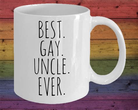 Best Gay Uncle Ever Gay Men Gift Uncle Gift LGBT Gay Pride Etsy