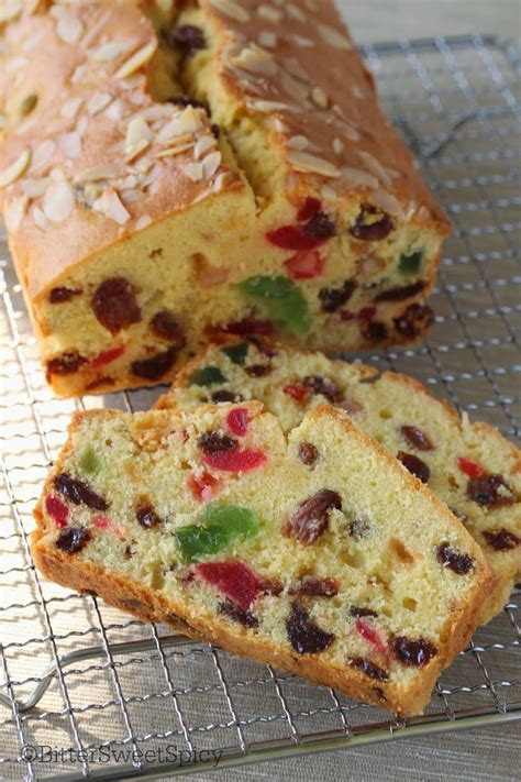 BitterSweetSpicy: Light Fruit Cake | Light fruit cake recipe, Fruitcake ...