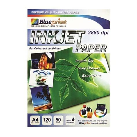 Jual Kertas Blueprint Inkjet 120gsm Shopee Indonesia