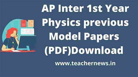 Ap Inter 1st Year Physics Previous Model Papers Syllabus Pdf 2024 Pdf