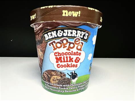 Review Ben Jerry S Topped Chocolate Milk Cookies Junk Banter