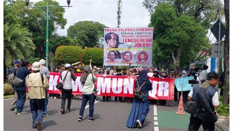 Tolak Pemilu Curang 2024 Pendemo Sebut Ada Aksi Aksi Lanjutan Setelah