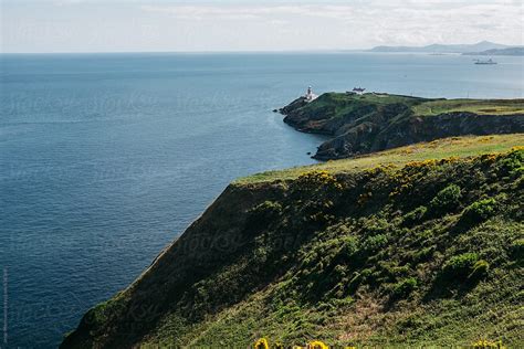 "Cliffs Along Irish Sea In Ireland" by Stocksy Contributor "Jesse ...